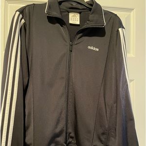 Adidas black and white jacket
